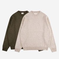 Herren Classic Sweater Lammwolle/Baumwolle