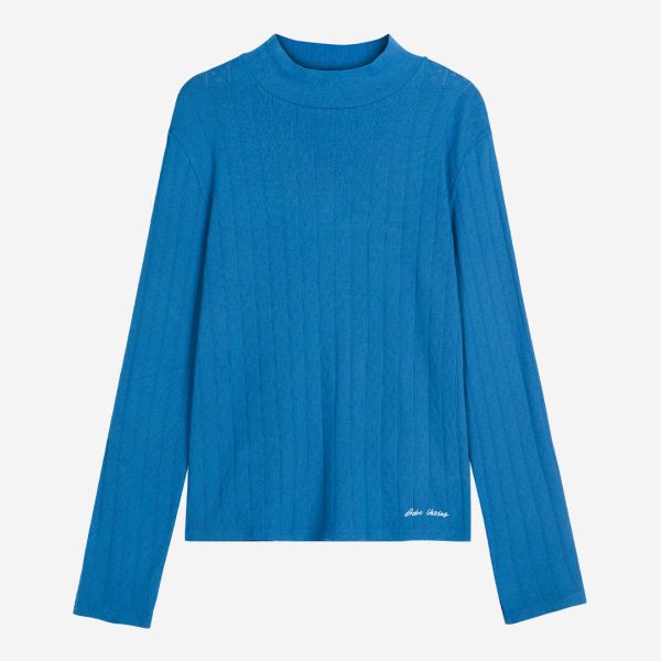 Damen Langarmshirt mit Kragen