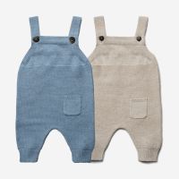 Baby Latzhose Baumwolle/Wolle