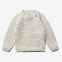Kimono Ajourstrick Baumwolle/Seide