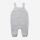 Baby Latzhose Krausstrick Baumwolle/Seide