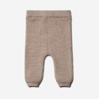 Baby Hose Perlfangstrick Merinowolle