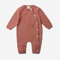 Baby Overall Krausstrick Merinowolle/Seide