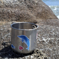 Spülmaschinenfeste Aufkleber Wildes Meer
