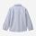 Kinder Flanell Hemd blaugrau melange