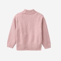 Kinder Strickpullover Baumwolle rosenholz
