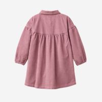 Kinder Cord Kleid dunkelmalve