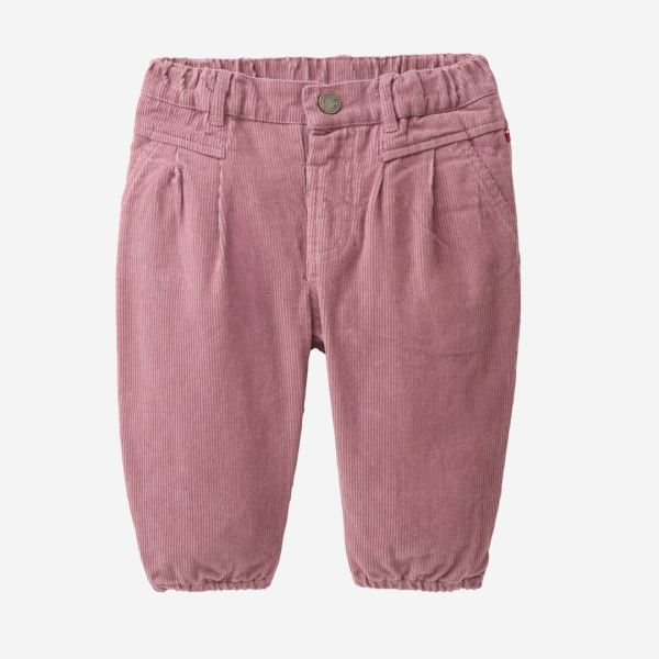 Cord Hose Baumwolle dunkelmalve