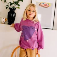 Sweatshirt Baumwolle Flowing Bird