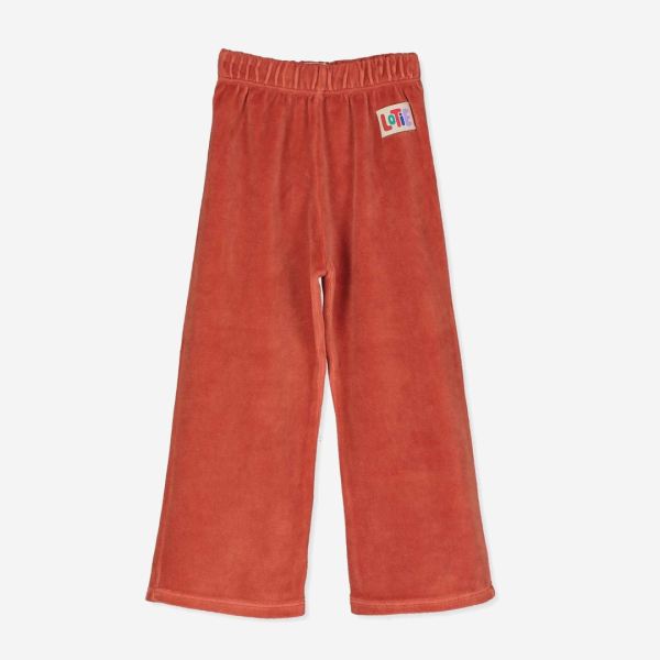 Samthose Baumwolle clay
