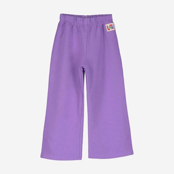 Sweatpants Bio-Baumwolle lila