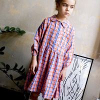 Kleid mit Kragen Baumwolle