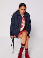 Damen Jacke Bio-Baumwolle Streifen