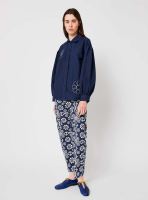 Damen Bluse mit 3/4 Ärmel Bio-Baumwolle
