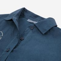 Damen Bluse mit 3/4 Ärmel Bio-Baumwolle