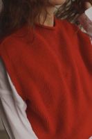 Damen Pullunder Helle Merinowolle