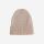 Newborn Beanie Wolle Fonzie sand
