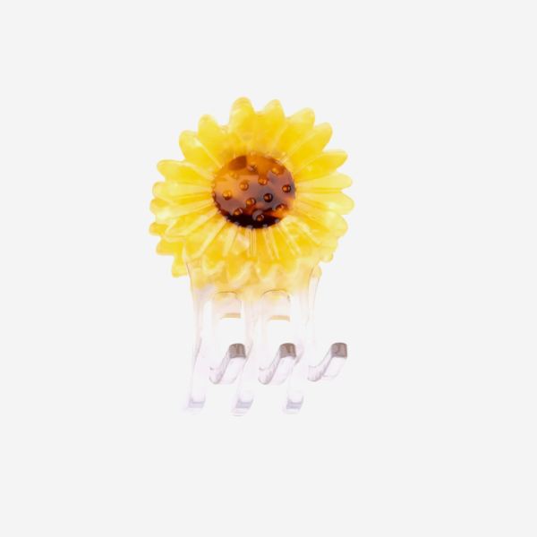 Mini Haarklammer Sonnenblume