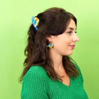 Haarklammer Blaumeise