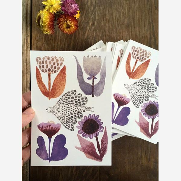 Postkarte „Spring“