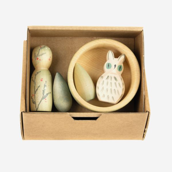 Hello Winter Holzfigurenset