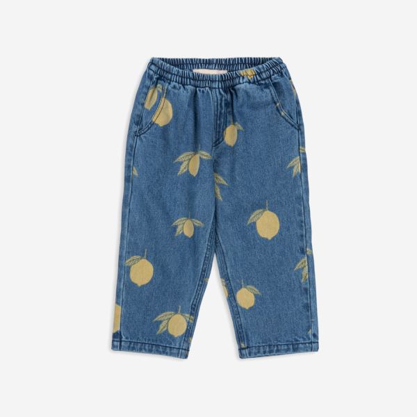 Jeans Hose Magot Bio-Baumwolle Zitronen