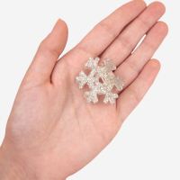 Mini Haarklammer Schneeflocke