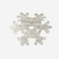 Haarklammer Schneeflocke