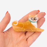 Haarklammer Shiba Inu