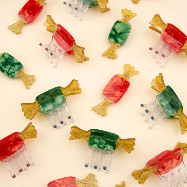 Mini Haarklammer Bonbon