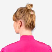 Haarclip Pfingstrose