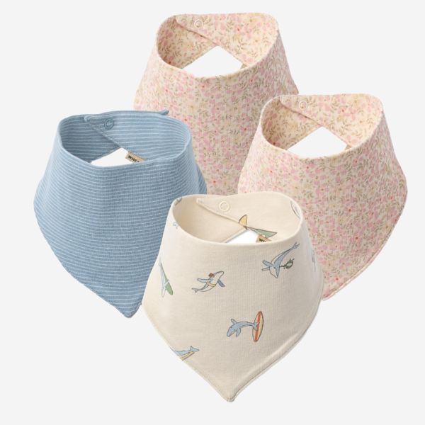 2er Set Lätzchen Eden Bio-Baumwolle