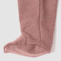 Strampler Uni Wolle/Seide mauve 50