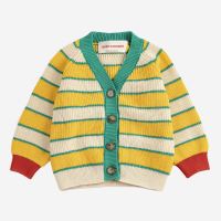 Strickjacke Streifen Bio-Baumwolle 24 Monate