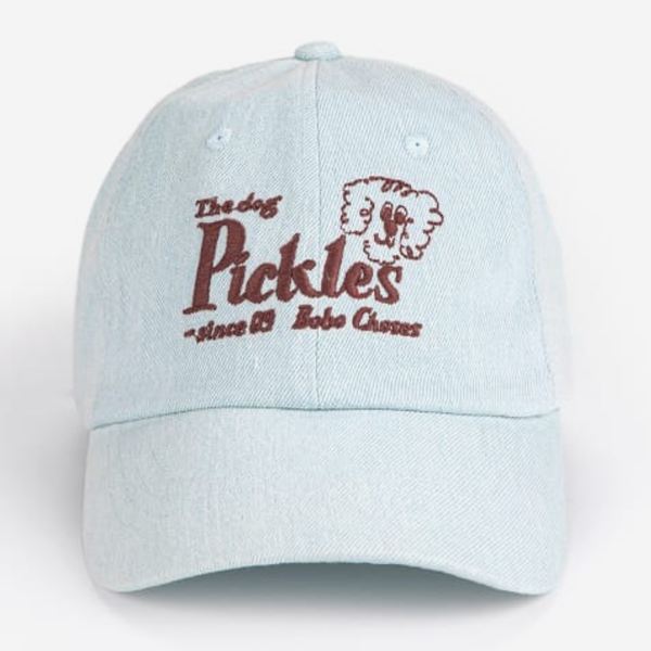 Jeans Cap Pickles the Dog