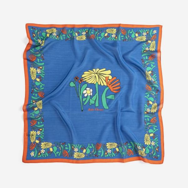 Halstuch Bio-Baumwolle/Seide