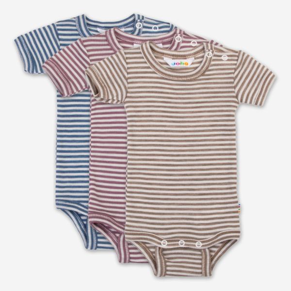 Body kurzarm Wolle/Seide