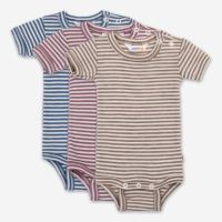 Body kurzarm Wolle/Seide