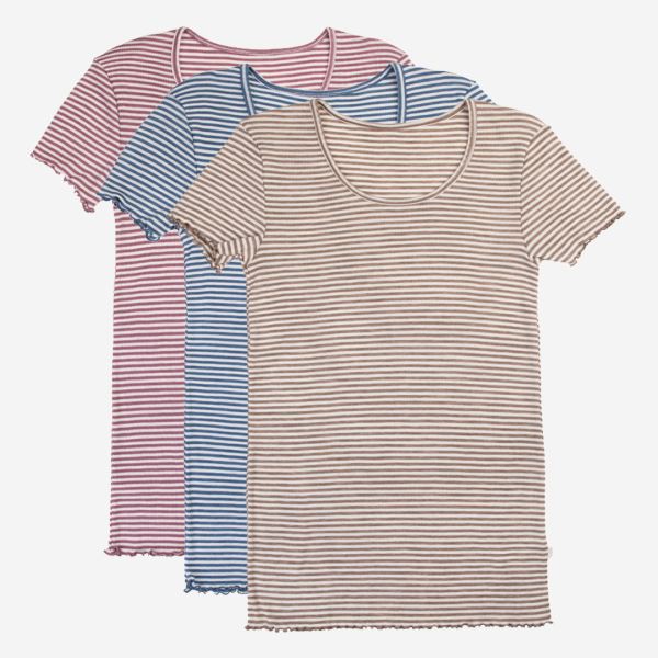 Damen T-Shirt Wolle/Seide