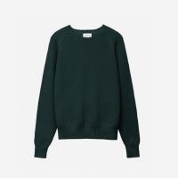 Damen Pullover ADA Wolle tanne-grün