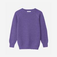 Damen Pullover ADA Wolle violett