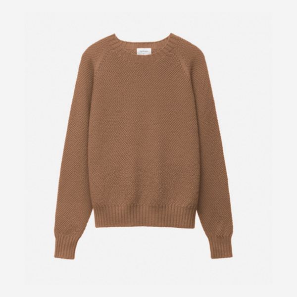 Damen Pullover ADA Wolle zimt