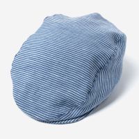 Schiebermütze Leinen navy