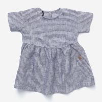 Sommerkleid Leinen marine