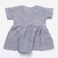 Sommerkleid Leinen marine