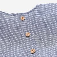 Sommerkleid Leinen marine