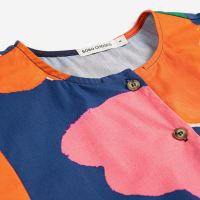 Bluse Bio-Baumwolle Blooming Color Pattern