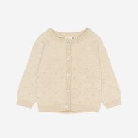 Pointelle Strickjacke Baumwolle