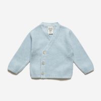 Kimono Krausstrick Bio-Baumwolle/Seide