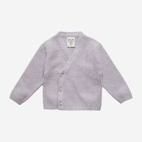 Kimono Krausstrick Bio-Baumwolle/Seide